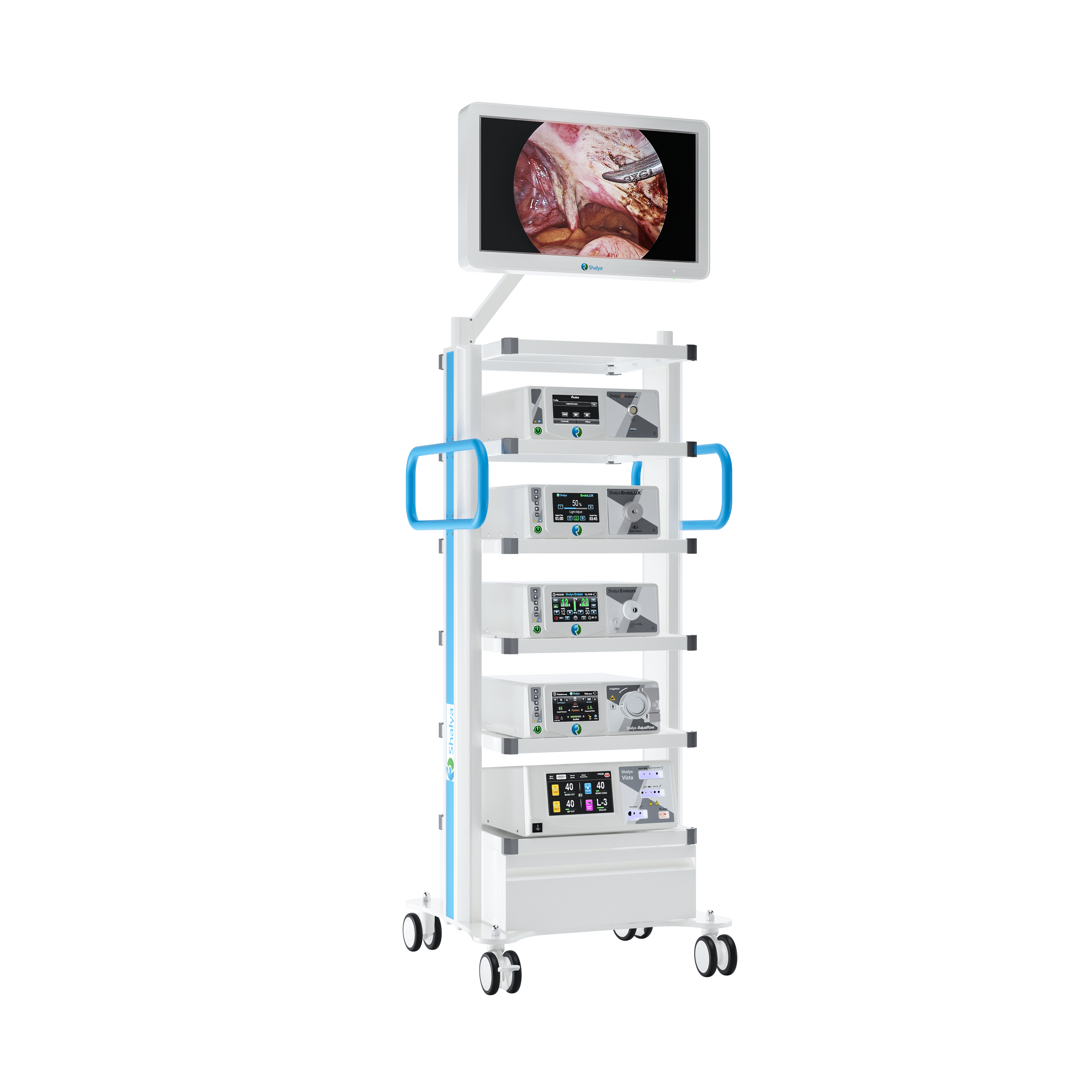 Shalya Laparoscopy Trolley