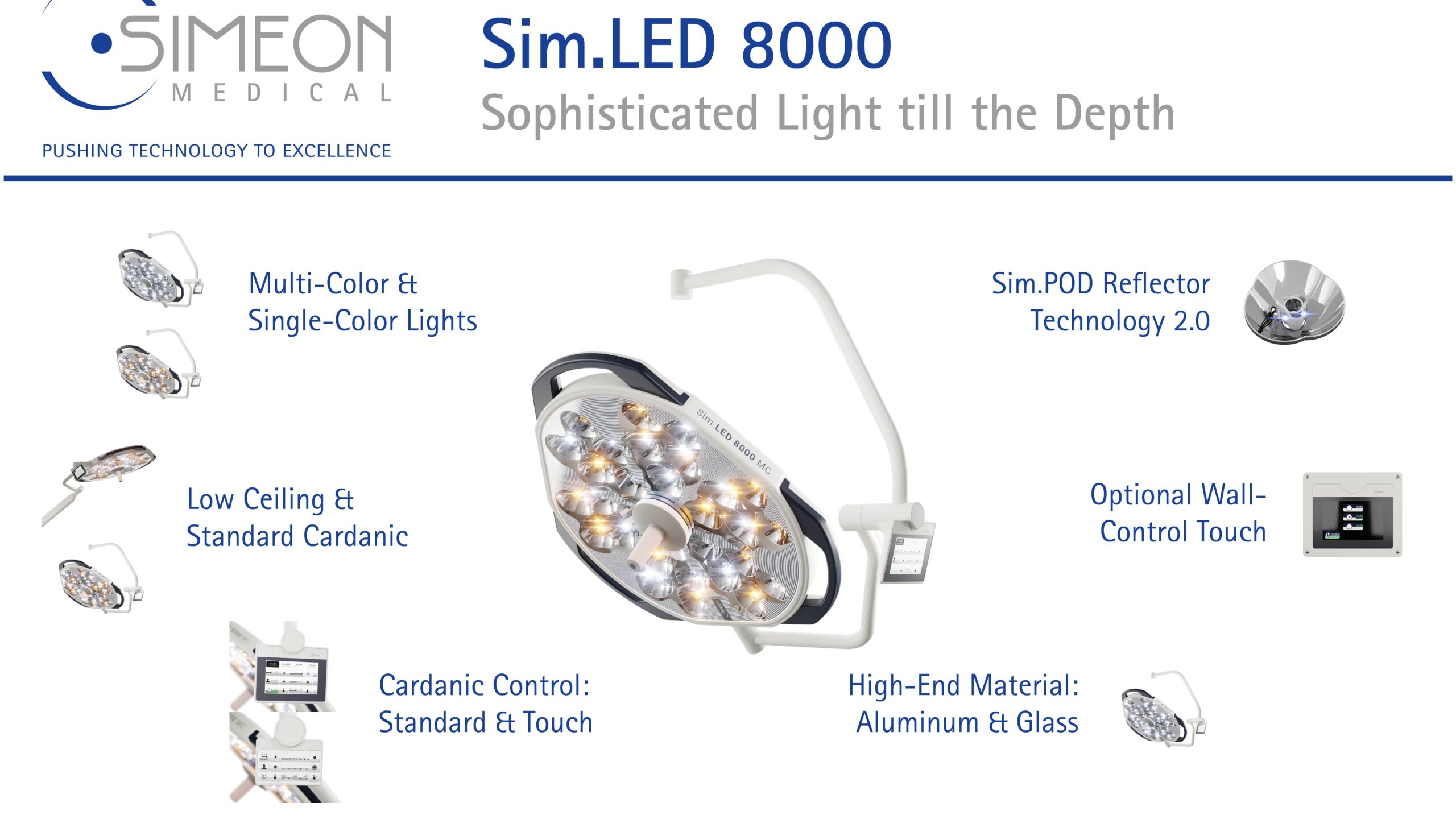 Simeon HighLine Surgical Lights