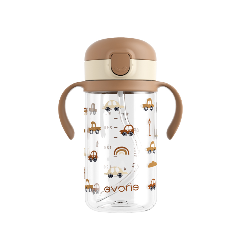 Straw Water Bottle Mug