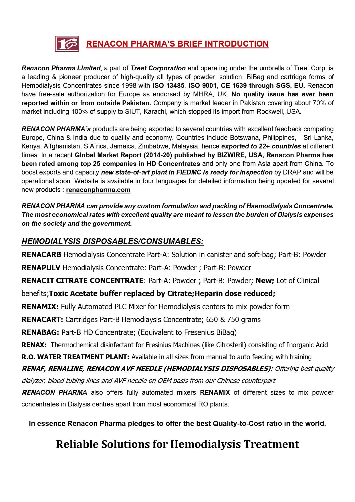 Renacon Pharma Ltd